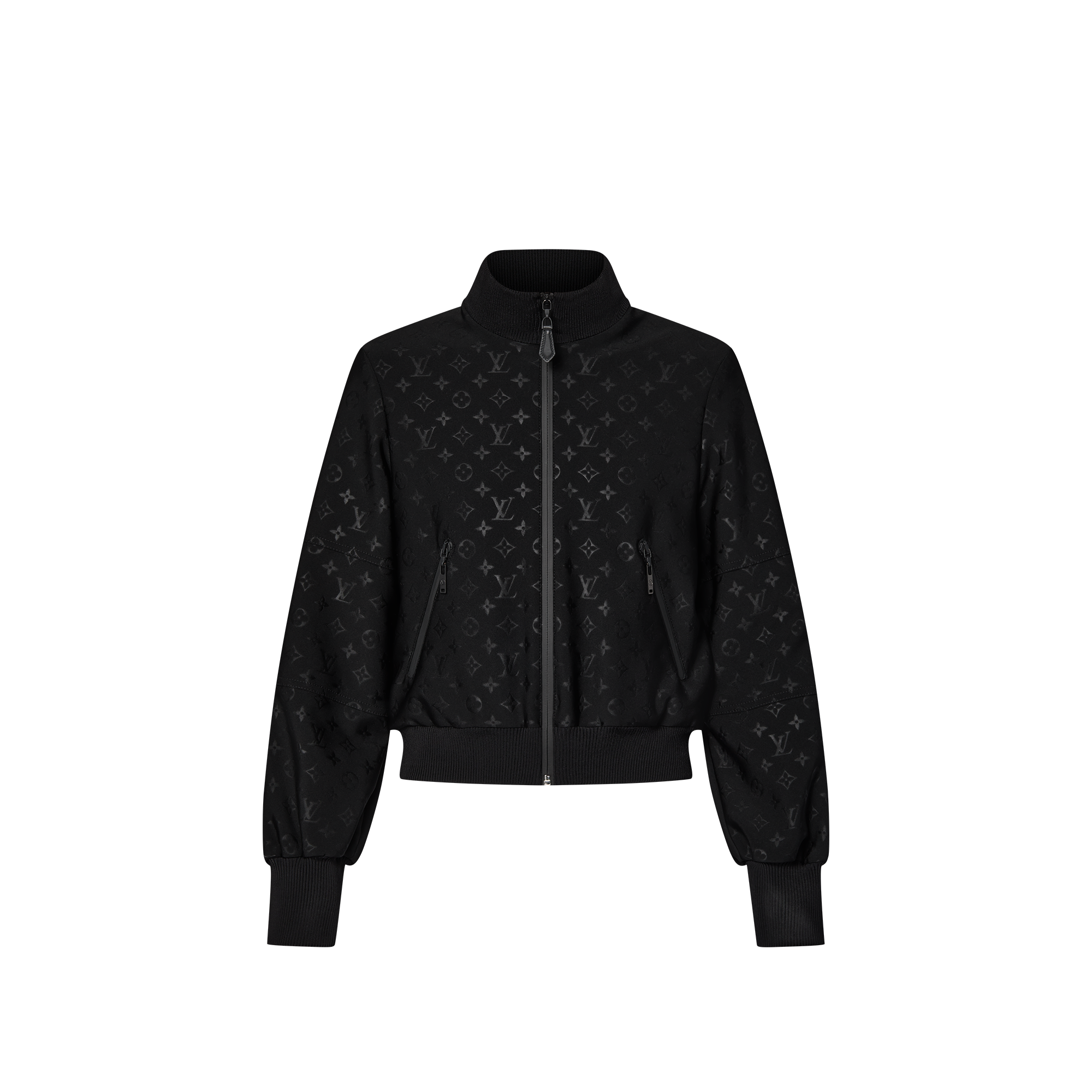 Louis Vuitton ブラック ジャケット ハート刺繍 Monogram Chic Reversible Blouson - Men - Ready-to-Wear | LOUIS